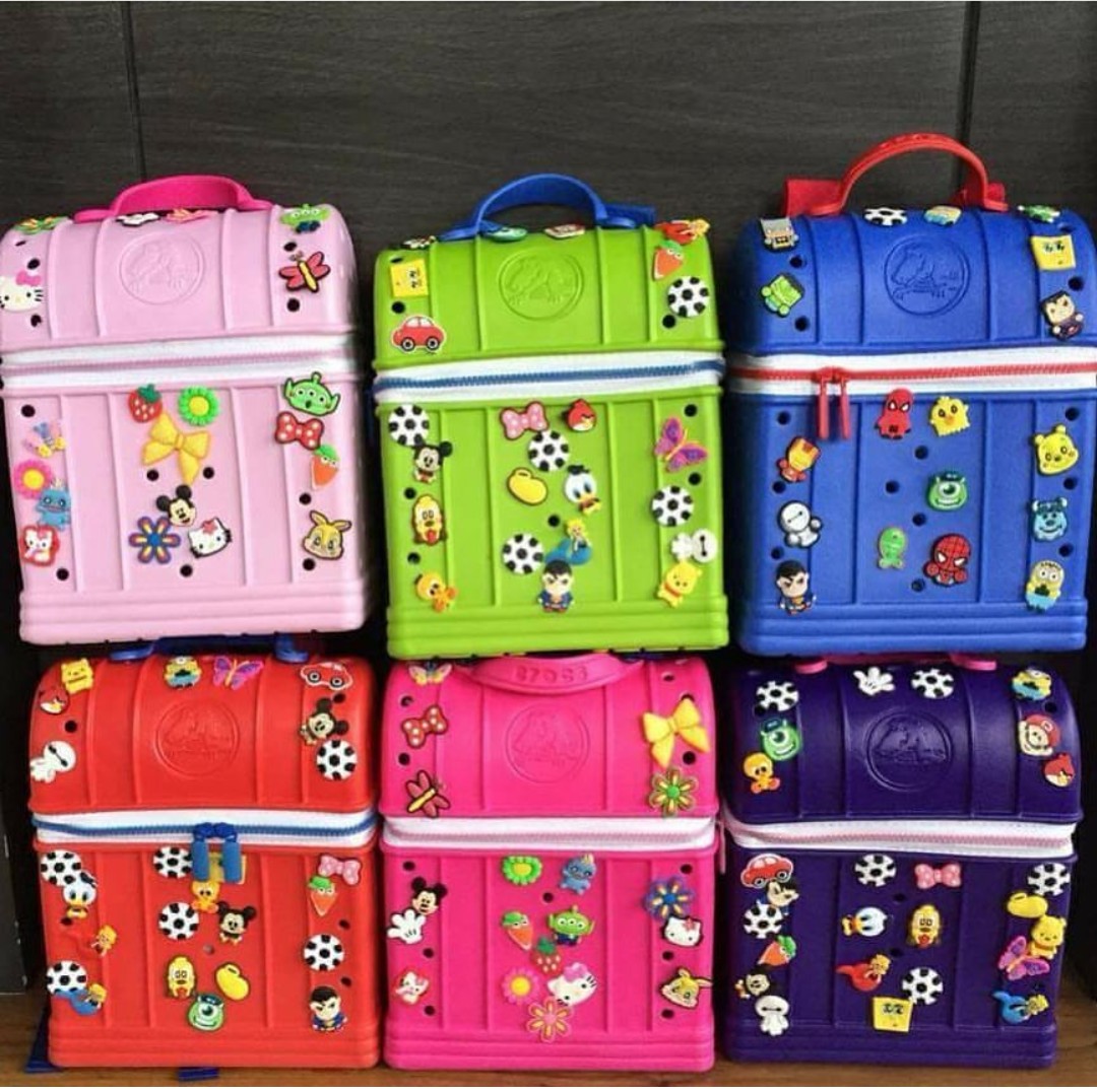 crocs zip top backpack