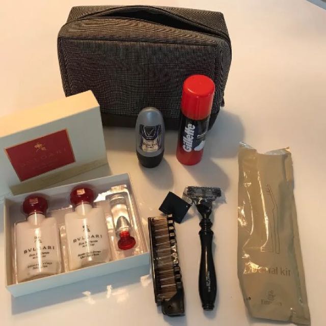 Emirates Business Class Amenity Kit by Bvlgari Bulgari, Beauty & Personal  Care, Fragrance & Deodorants on Carousell