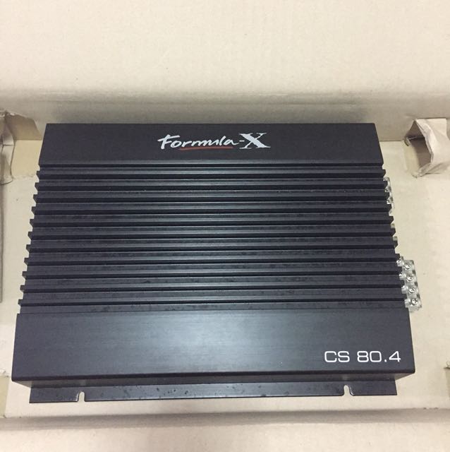 FormulaX amplifier, Car Parts & Accessories on Carousell