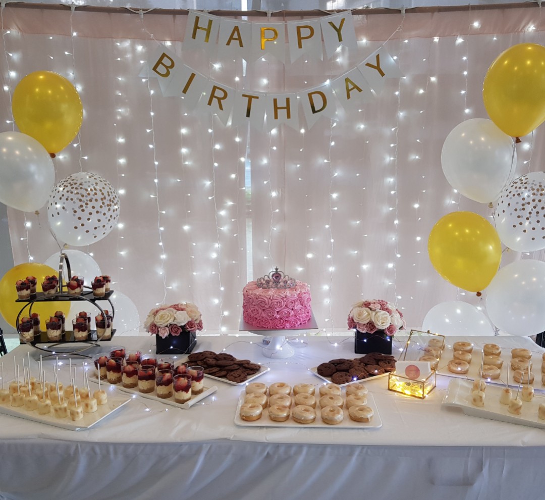 Gold And White Theme Party Bulletin Board Looking For On Carousell
