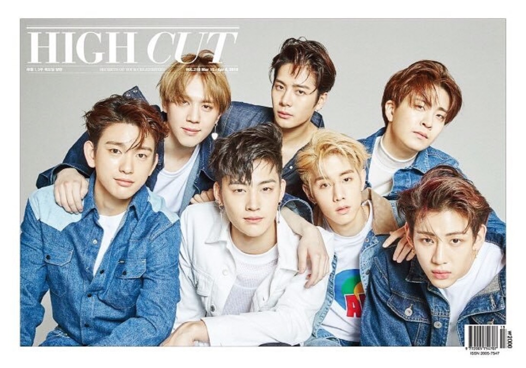 [group order] got7 high cut