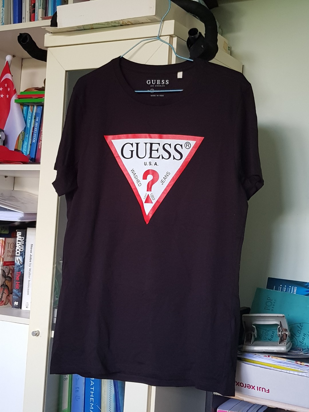 guess plain t shirt