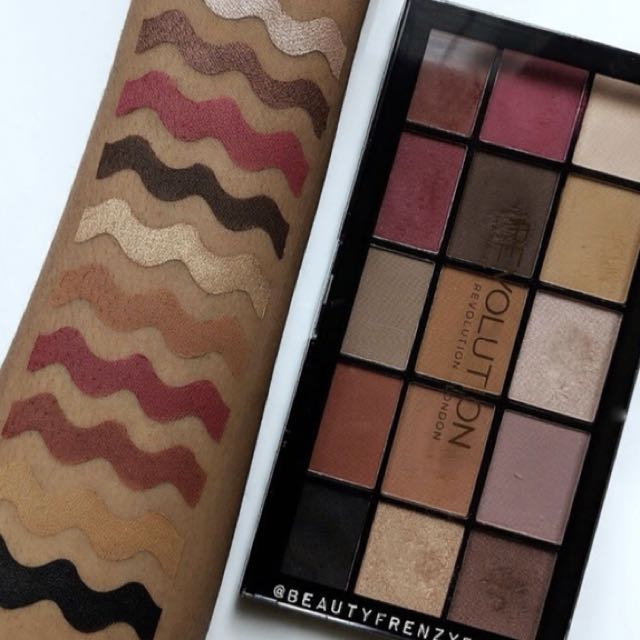 Loaded palette makeup revolution iconic vitality re