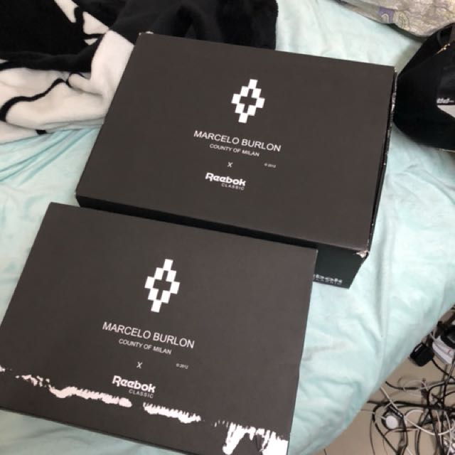 Marcelo burlon on sale x reebok