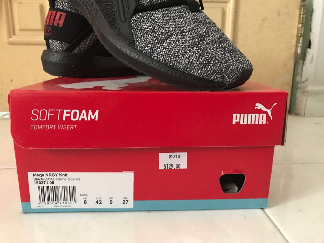 Puma mega hot sale nrgy knit