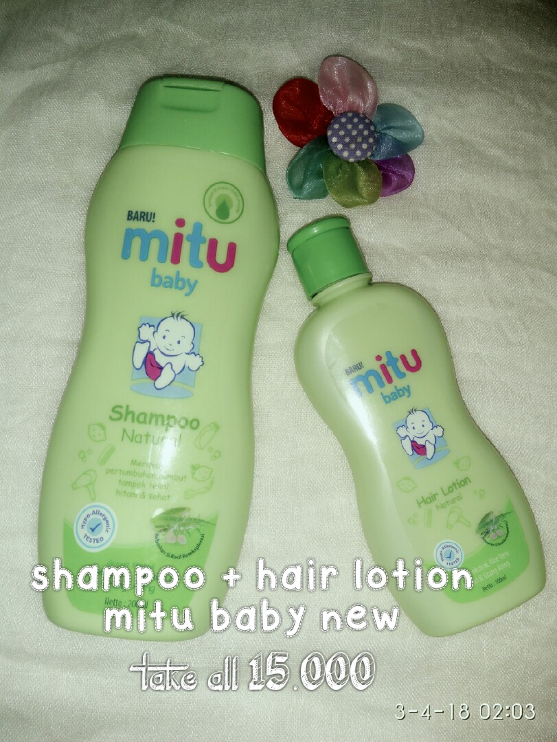 Mitu baby shop shampoo