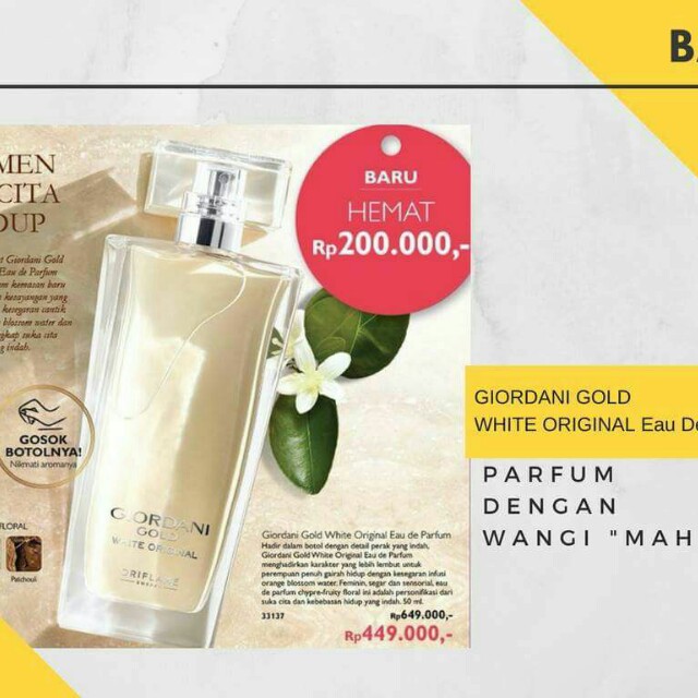 Parfum Giordani Gold White Original Health Beauty Perfumes Nail