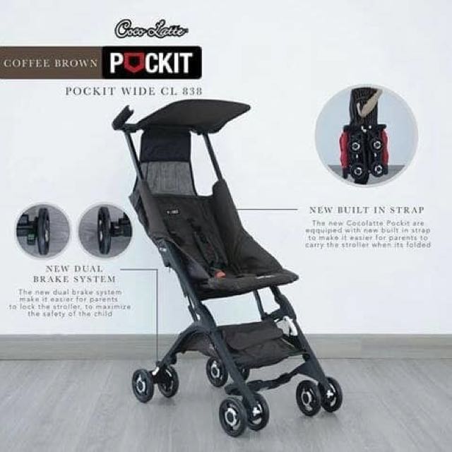 Stroller pockit 838 top