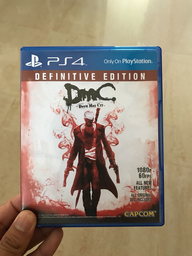 Ps4 Dmc Devil May Cry Definitive Edition Toys Games Video Gaming Video Games On Carousell