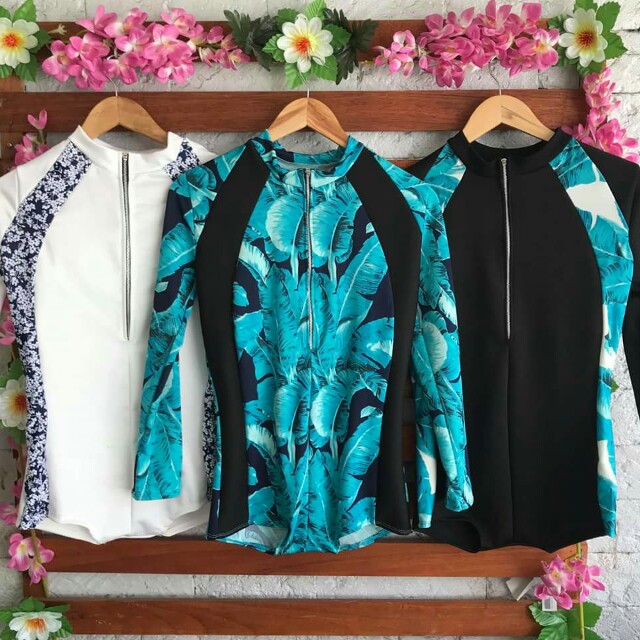 Rashguard Shorts One Piece Swimsuit (Category: Bikinis & Swimsuits) located in Mandaluyong City. Submitted by reginet (Listing ID 158286233, Image 1). Description: *Pre-order* Best fit Medium 😊 Send me a message! ❤.