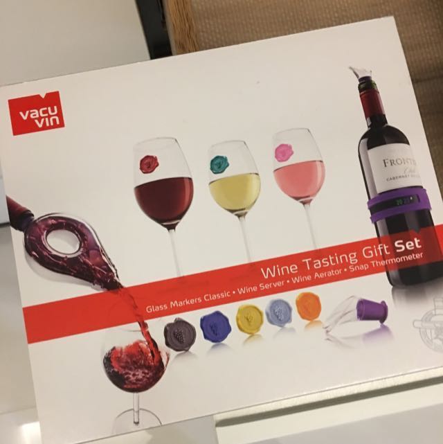 Vacu Vin Wine Tasting Gift Set Peralatan Dapur Di Carou Tunjuk Banyak Lagi Peralatan Dapur Photo