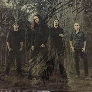 TRIVIUM SIGNED PHOTO