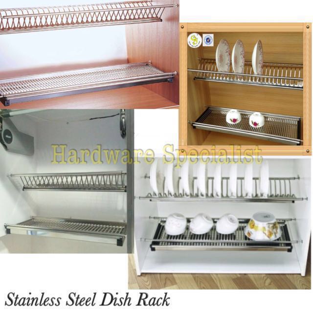 Brand New Premium Stainless Steel 304 Cabinet Kitchen Dish Rack