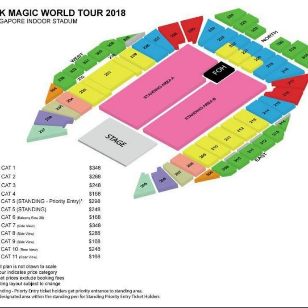 Bruno Mars Concert, Tickets & Vouchers, Event Tickets on Carousell