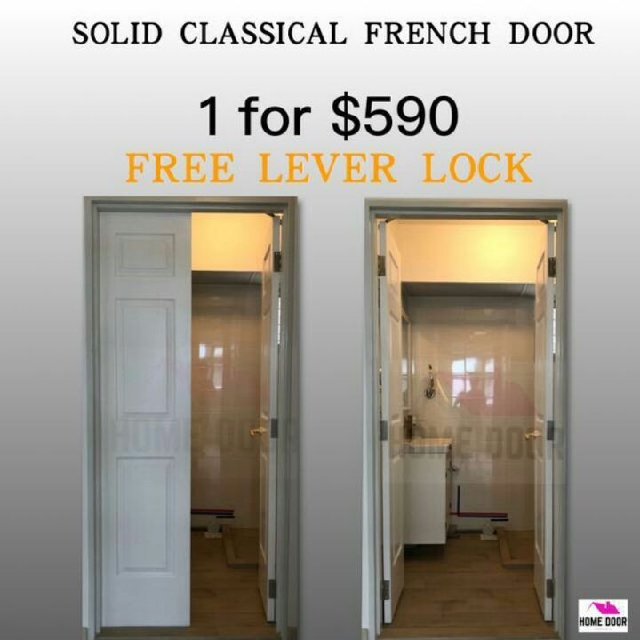 Classic French Door (Solid), Furniture & Home Living, Furniture, Other