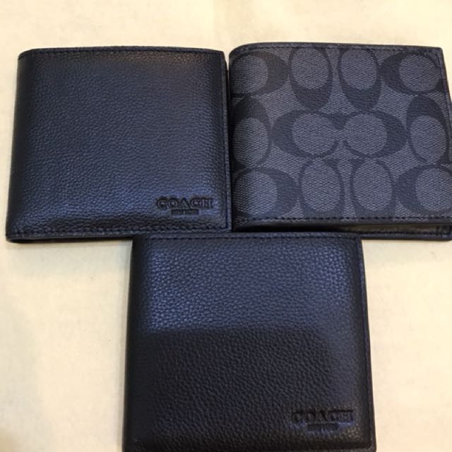 Coach Men S Wallet Original Coach Purse Men S Fashion Bags Wallets Wallets On Carousell