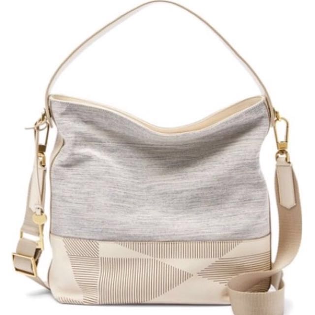 fossil hobo chambray handbag s fashion bags fossil hobo chambray handbag s fashion bags