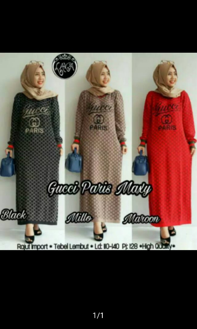 Model Baju  Gamis Gucci 