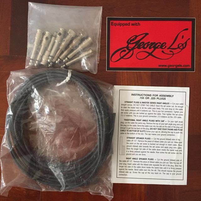 L’s Solderless PATCH cables for Pedals (.155), Computers & Tech