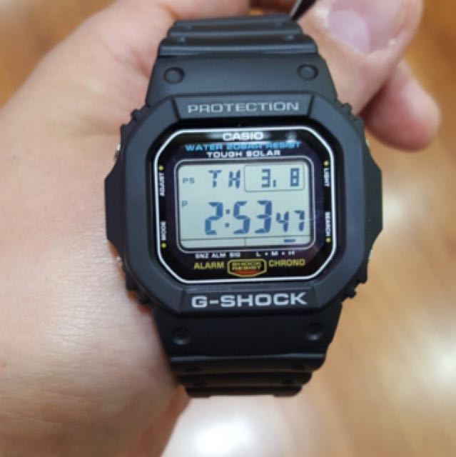 Gshock DW5600 solar