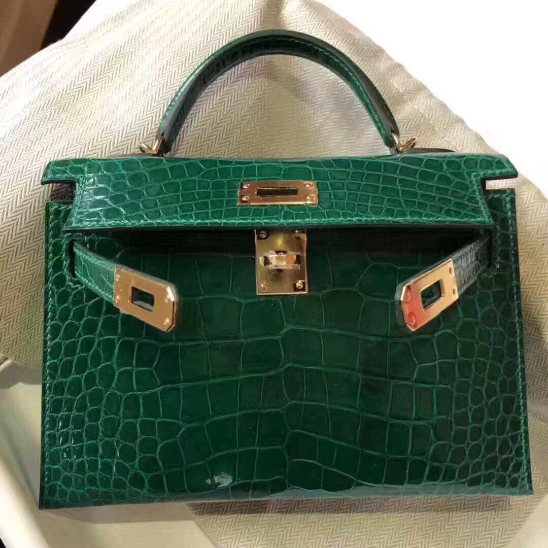 emerald green birkin