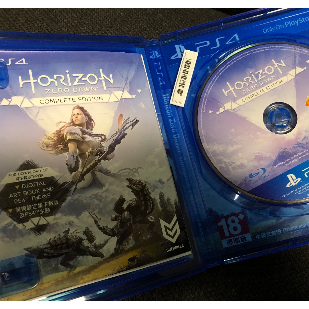 horizon zero dawn complete edition