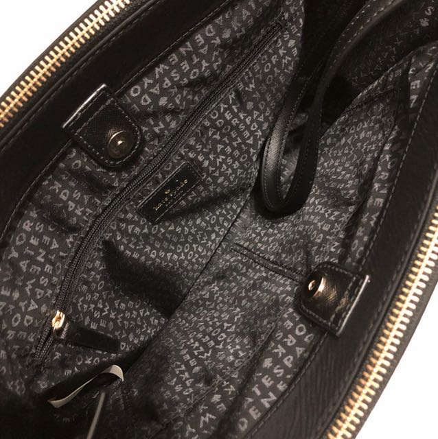 Kate Spade Alyse Wilson Road Nylon Handbag WKRU4715 Black