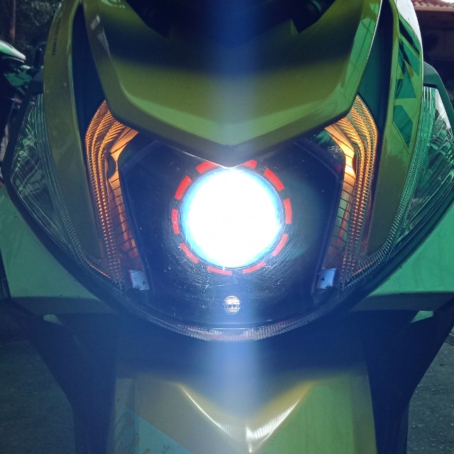 Modifikasi Lampu Motor Mio M3