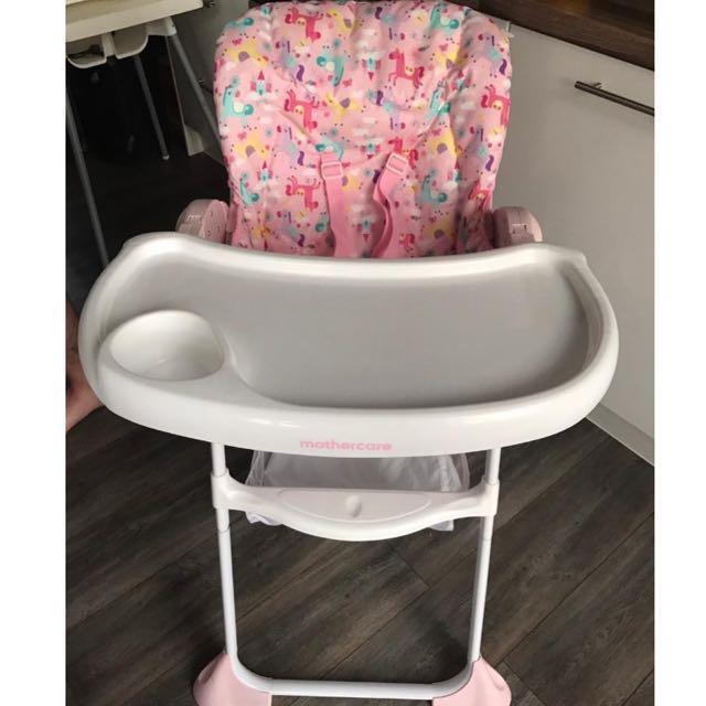 Mothercare Fairground High Chair Babies Kids Nursing Feeding