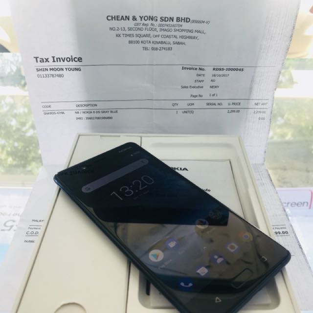 Nokia 8 G Blue Mobile Phones Tablets Android Phones Others On Carousell