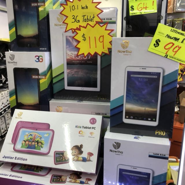 Nowtha 7inch 8inch 10 1 Inch Tablet Mobile Phones Tablets Others On Carousell