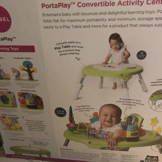 oribel baby activity center