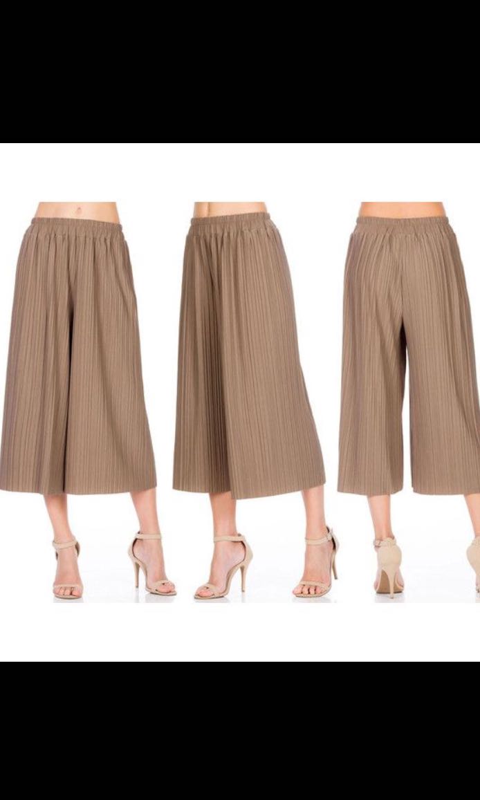 Pleated Culottes