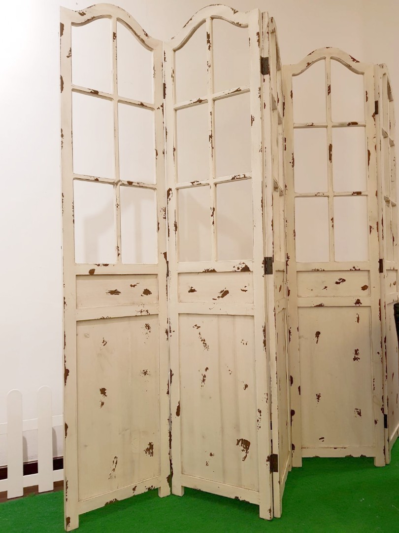 Rustic vintage room divider/partition, Furniture & Home Living, Home