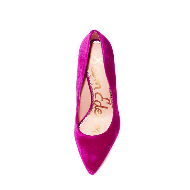 Sam Edelman Hazel Pumps Pink Velvet