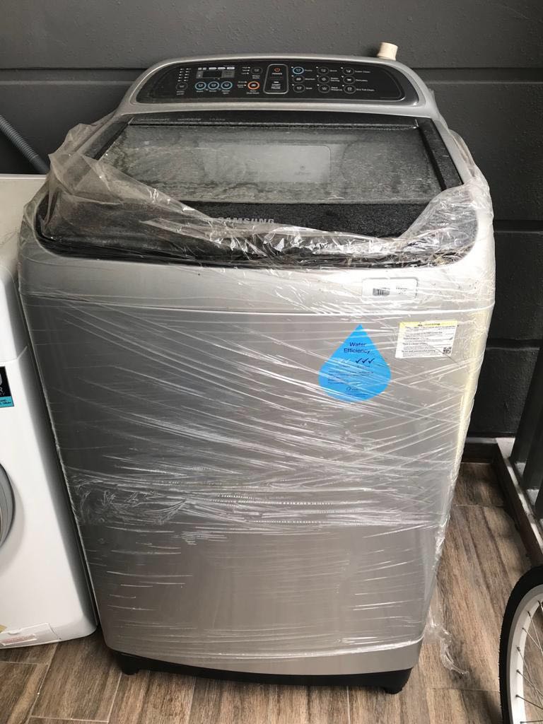 SAMSUNG WA10J5750SP/SP TOP LOAD WASHER/Washing Machine (10KG), TV
