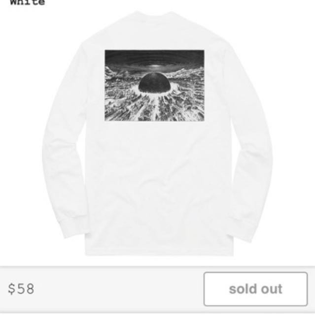 supreme akira neo tokyo long sleeve