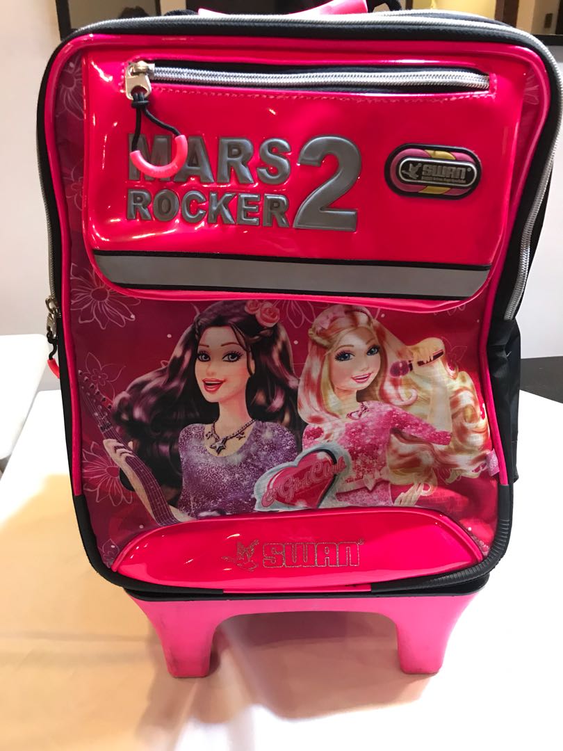 swan trolley school bag