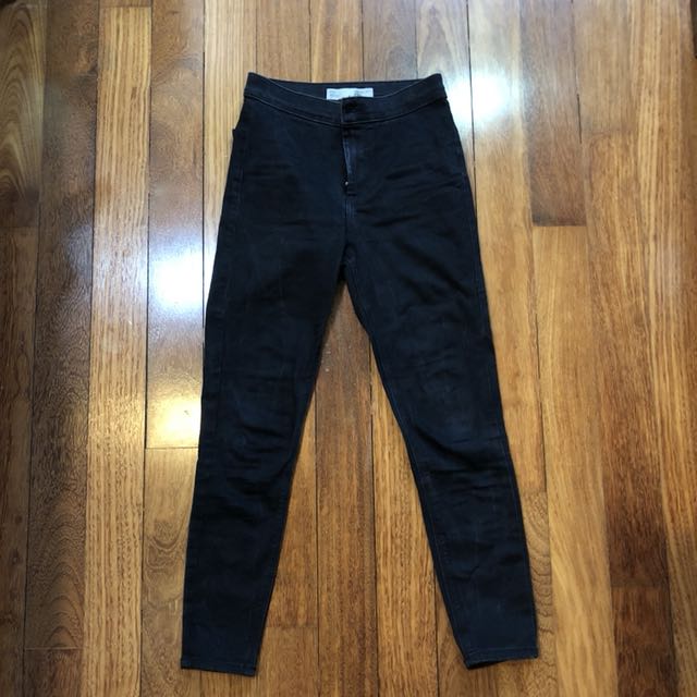 💘 Topshop Petite Holding-power Joni Jeans in Black, Women's Fashion,  Bottoms, Jeans & Leggings on Carousell