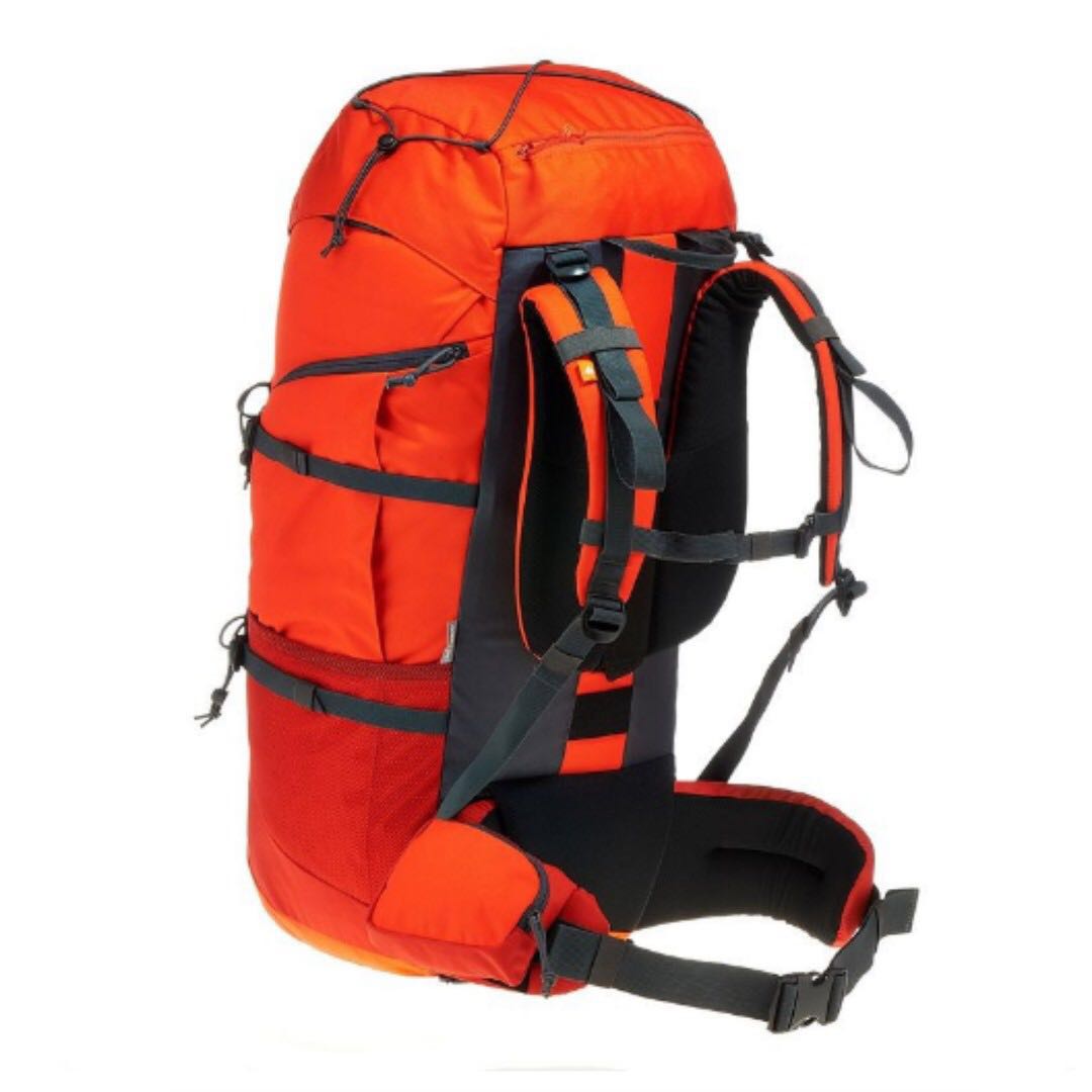 Trekking Backpack 60L Red Quechua Men s Fashion Bags