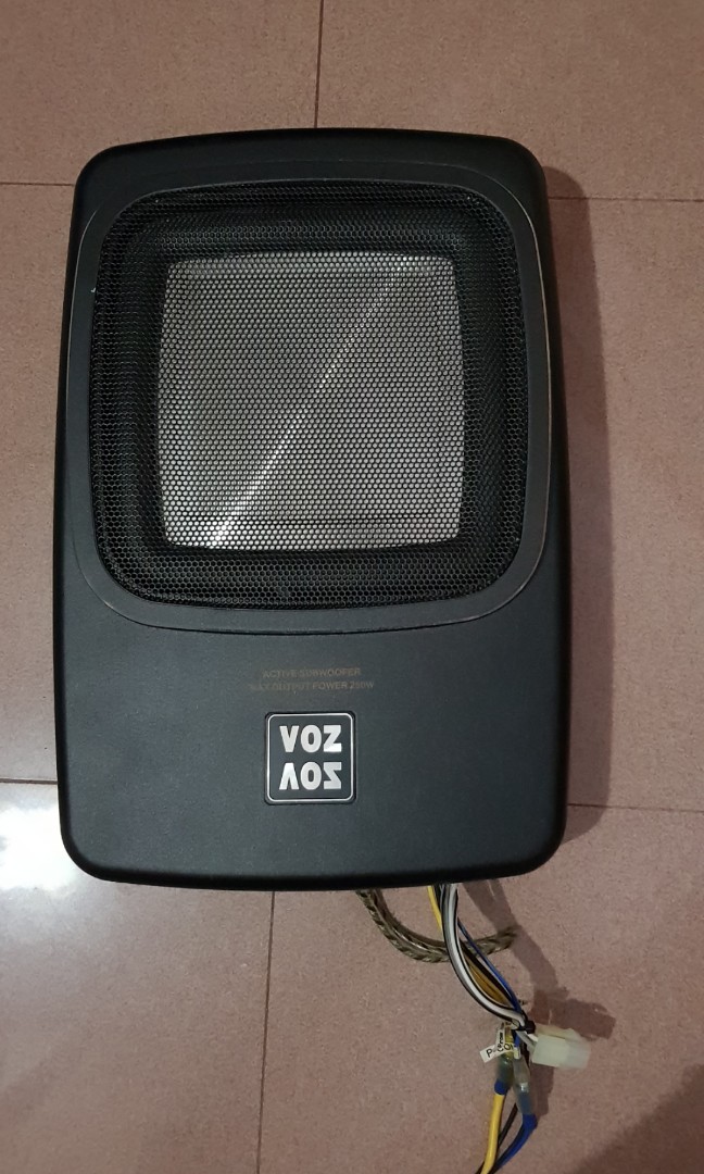 voz active subwoofer