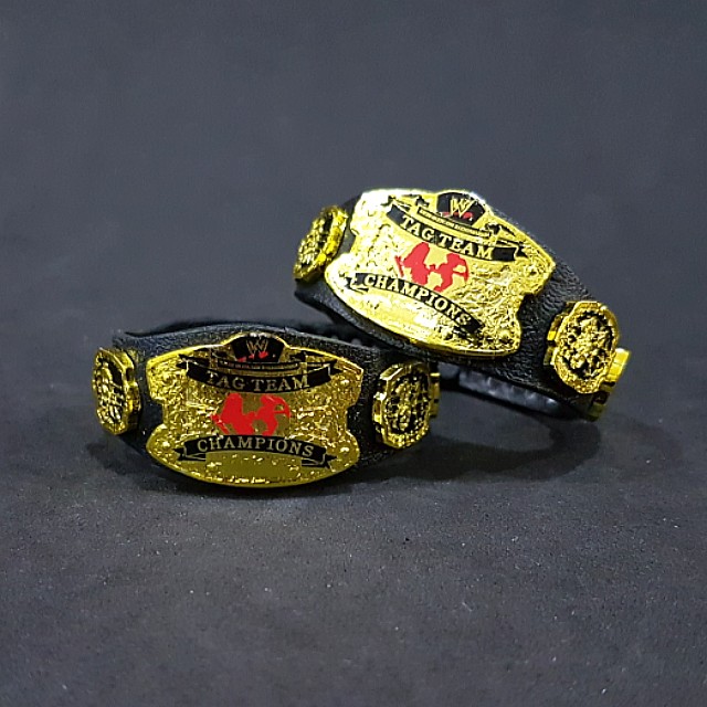 Reserved Wwe Mattel Classic Raw Tag Team Championship Belts Titles