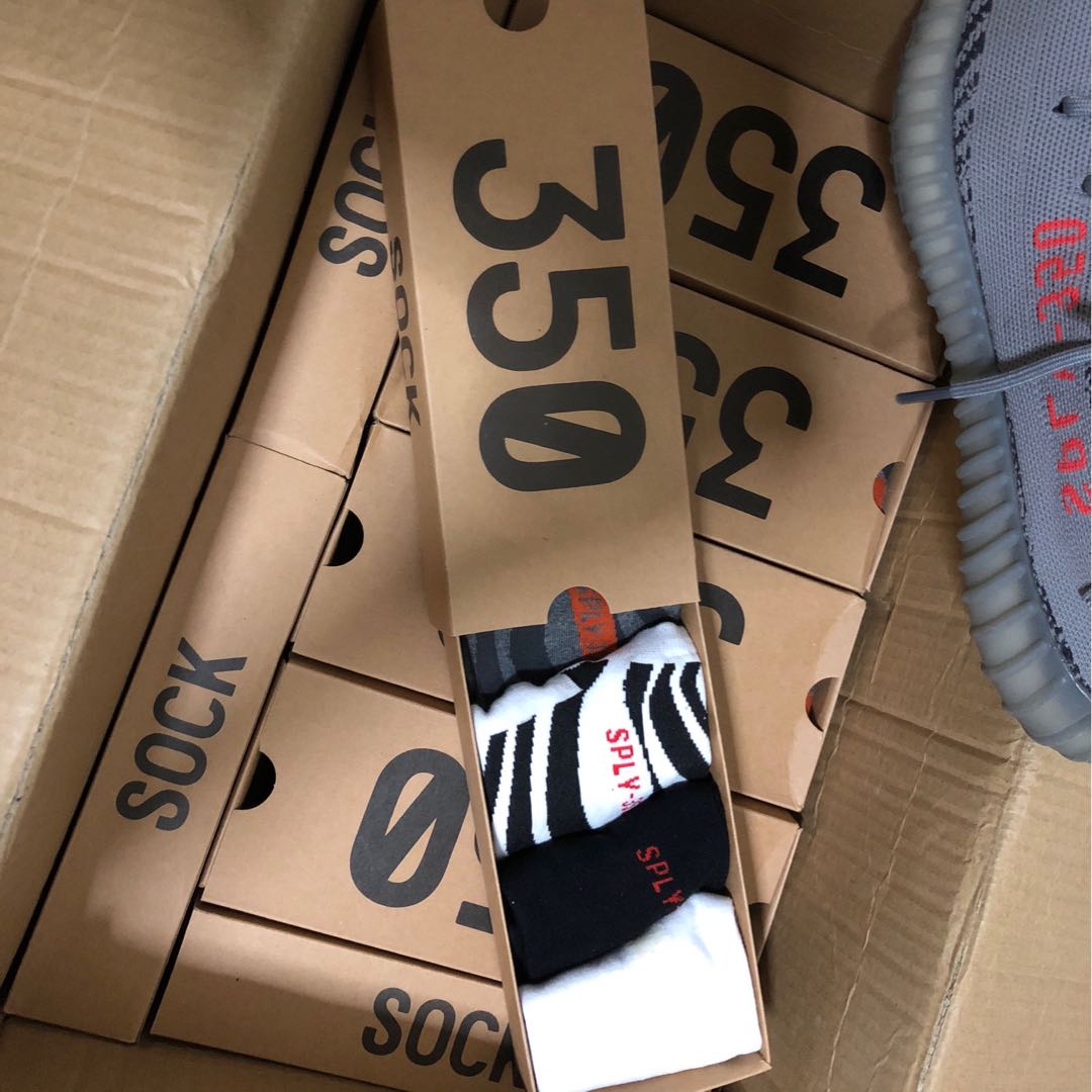 Yeezy 350 socks Men s Fashion Footwear Sneakers on Carousell