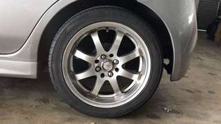 16” Rim/Tyre Set(Swap Required)