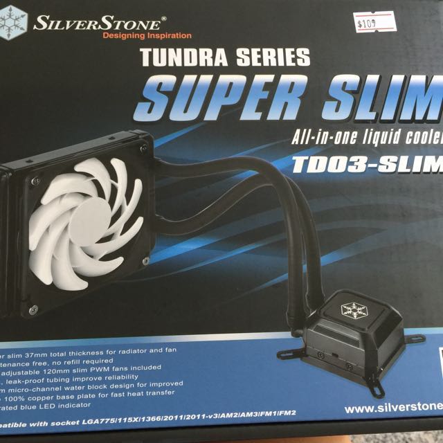 Slim cheap 120mm aio