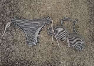 Striped Bikini set