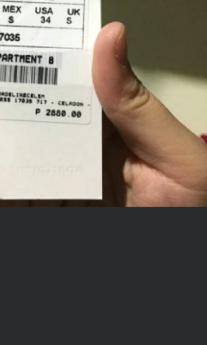Apartment 8 Off Shoulder Midi Dress (Category: Dresses) located in San Pedro. Submitted by fifstyleph (Listing ID 158608970, Image 2). Description: Will fit to small-semimedium. Ww photos are not mine. #openforswap #idotrades.
