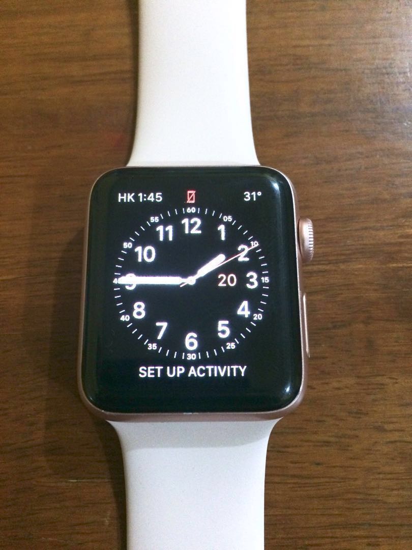 42mm pink sand sport band