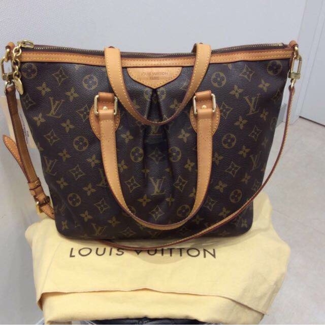 LV louis vuitton palermo GM, Luxury, Bags & Wallets on Carousell