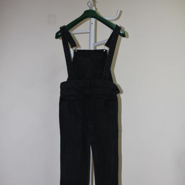 black overalls ripped
